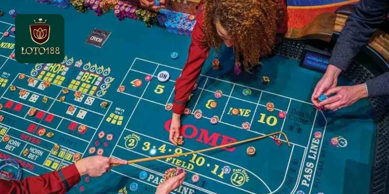Trải Nghiệm Đặt Cược Craps Loto188 Thú Vị Và Hấp Dẫn 2 Quy tắc và cách chơi Craps tại loto188