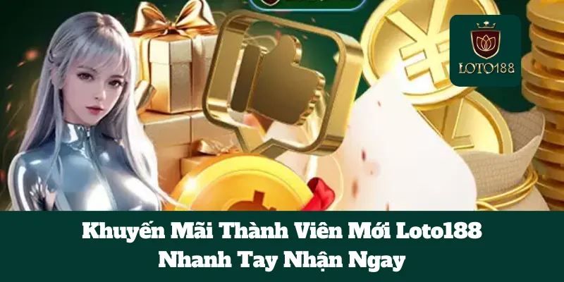 Khuyến Mãi Thành Viên Mới Loto188: Nhanh Tay Nhận Ngay 2 Khuyến Mãi Thành Viên Mới Loto188: Nhanh Tay Nhận Ngay