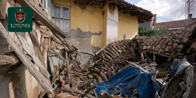 Ý nghĩa của giấc mơ thấy nhà sập