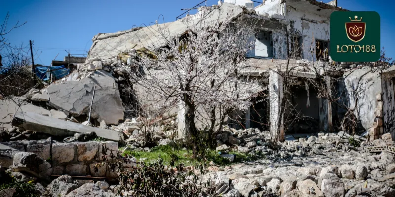 Mơ thấy nhà sập và những con số may mắn