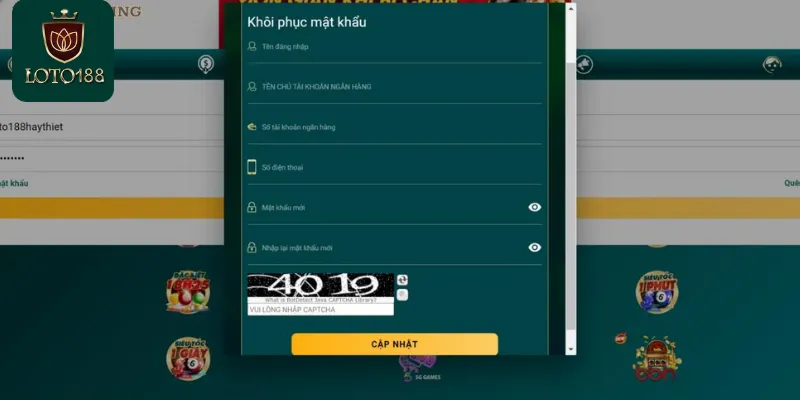 Xử Lý Việc Quên Mật Khẩu Loto188 Một Cách Thông Minh 3 Biện pháp phòng ngừa tình trạng quên mật khẩu