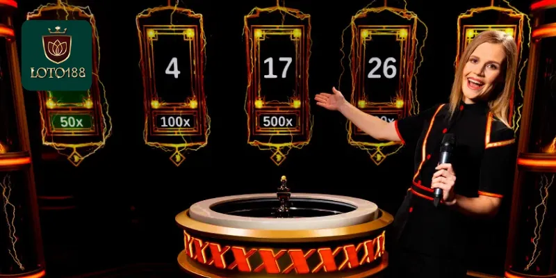 Quy tắc cơ bản của Roulette Lightning Live loto188