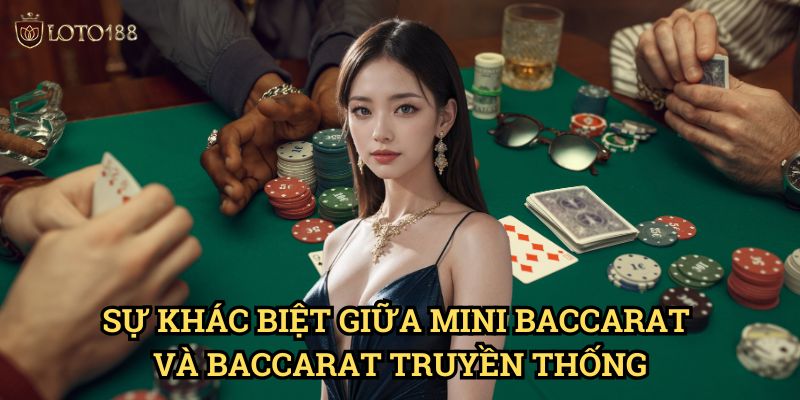 Mini Baccarat Loto188: Trải Nghiệm Phiên Bản Nhỏ Gọn Của Trò Chơi Quý Tộc 2 Sự Khác Biệt Giữa Mini Baccarat Và Baccarat Truyền Thống