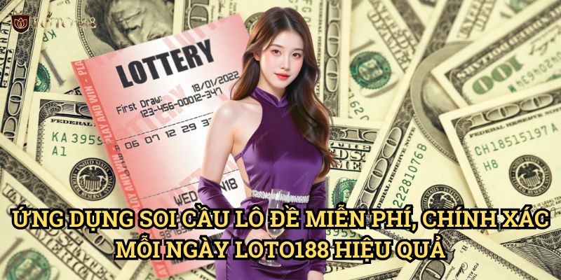 Ứng Dụng Soi cầu lô đề miễn phí, chính xác mỗi ngày Loto188 Hiệu Quả